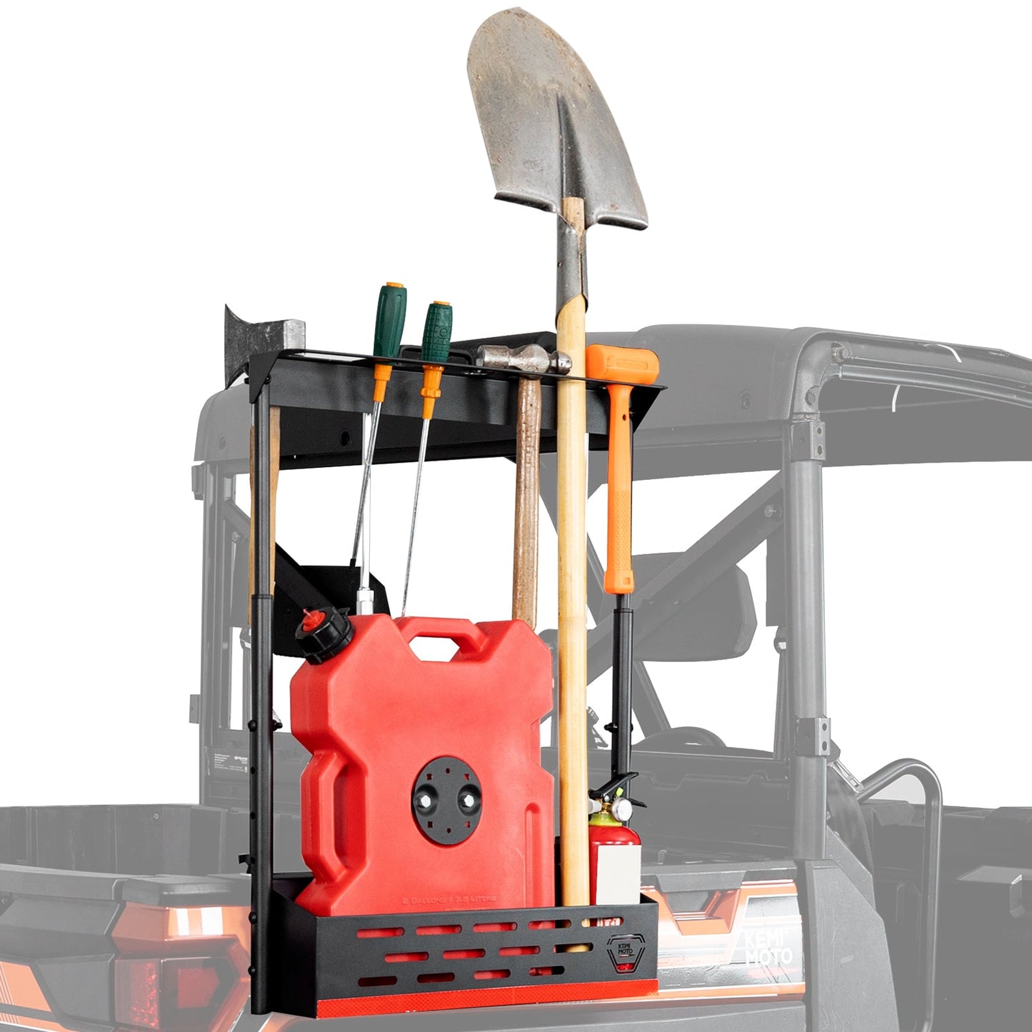 Kemimoto UTV Tool Rack for Polaris Ranger 1000/XP 1000/900 2013-2025