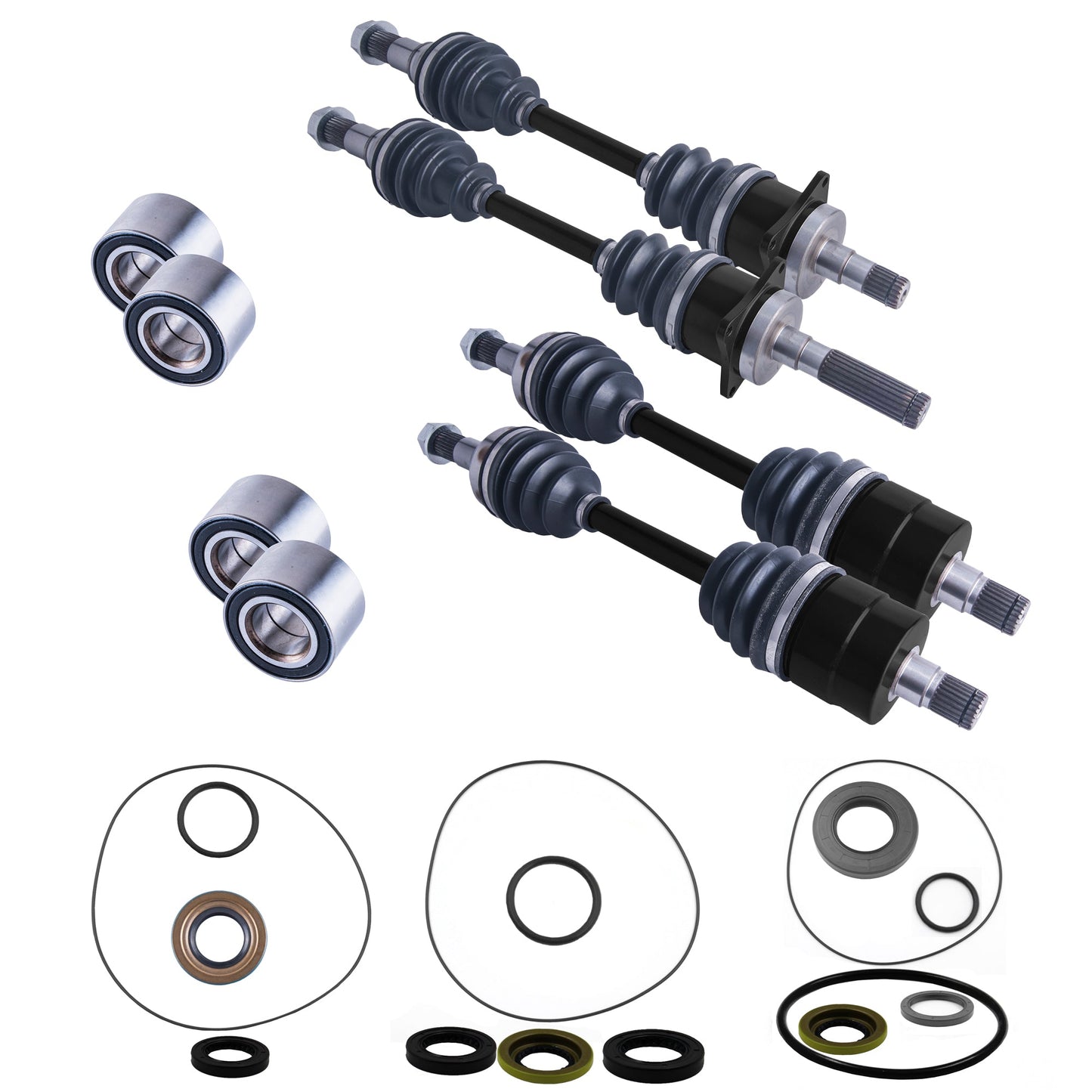 4XPRO Can‑Am Outlander Renegade Front & Rear CV Axles Bundle
