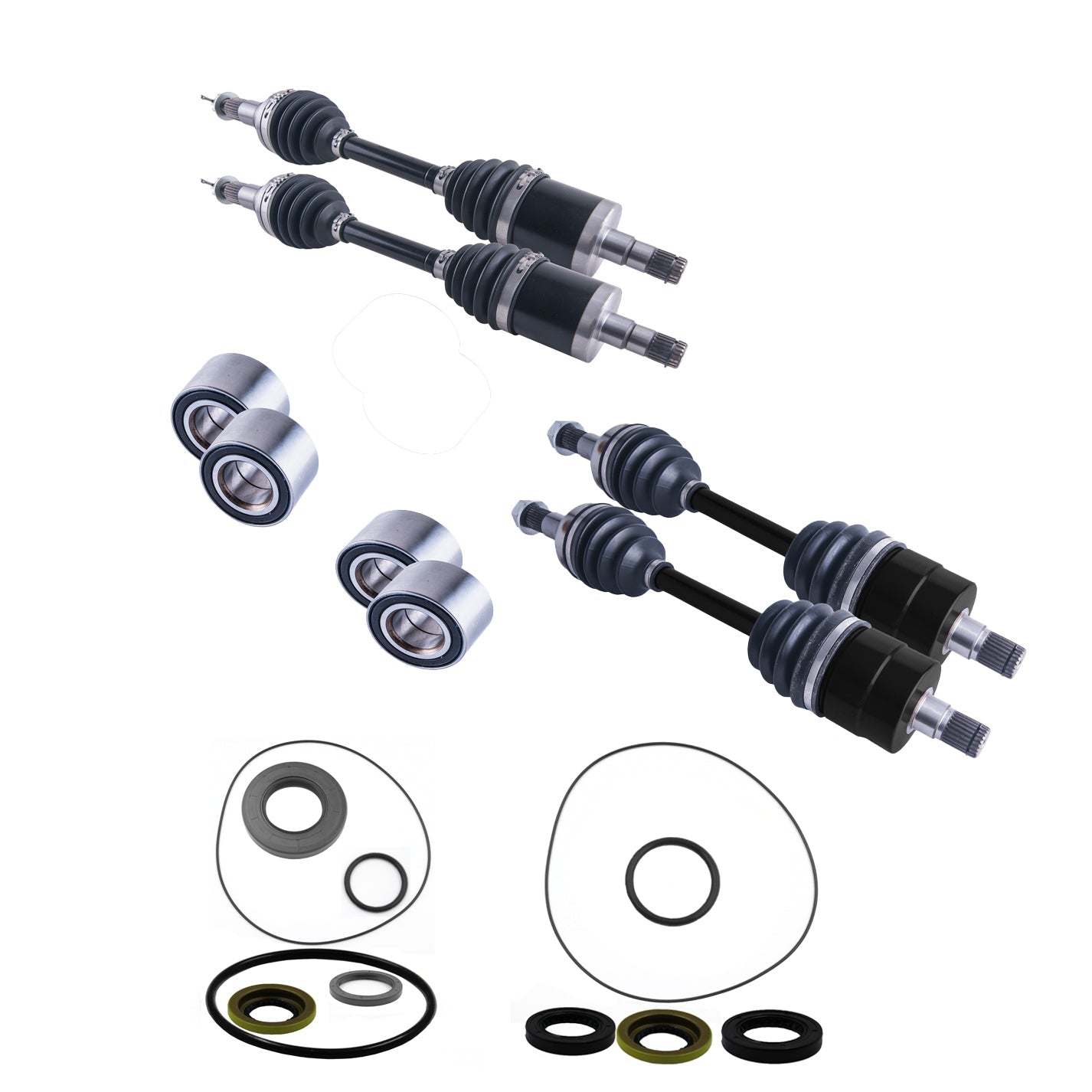 Can-Am Outlander Renegade CV Axles and Differential Seals Bundle