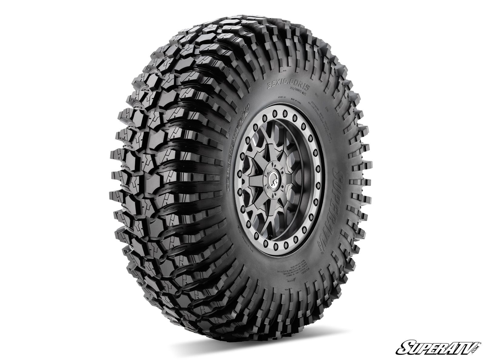 SuperATV Cliffhanger 35x10-15 UTV/ATV Durable Directional Rock Tires