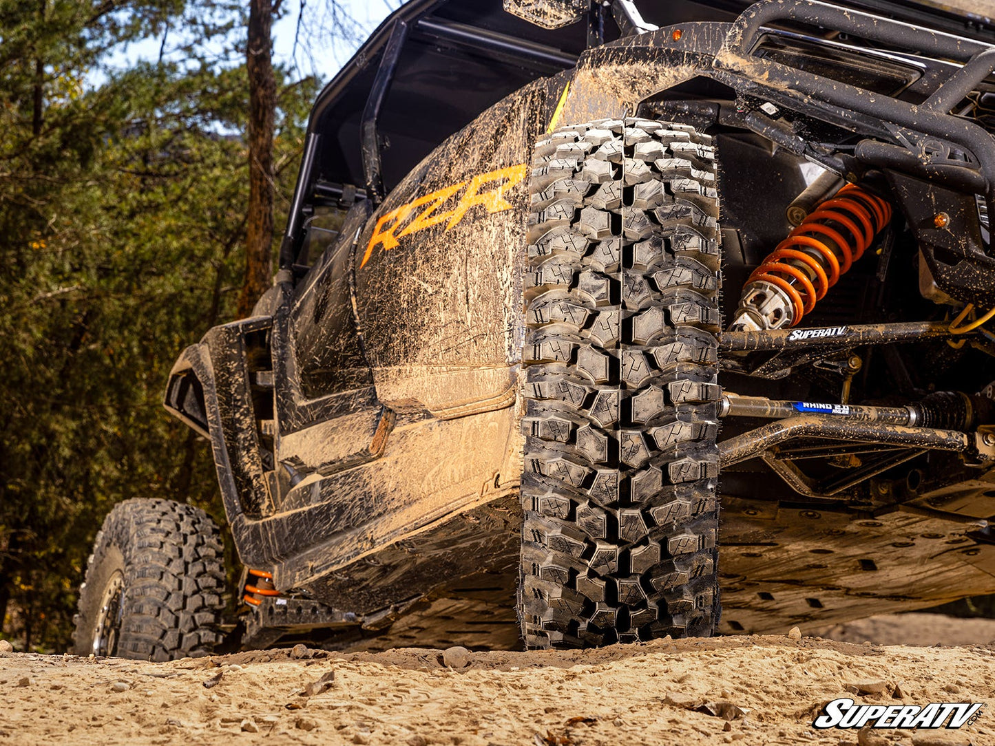 SuperATV Cliffhanger 35x10-15 UTV/ATV Durable Directional Rock Tires