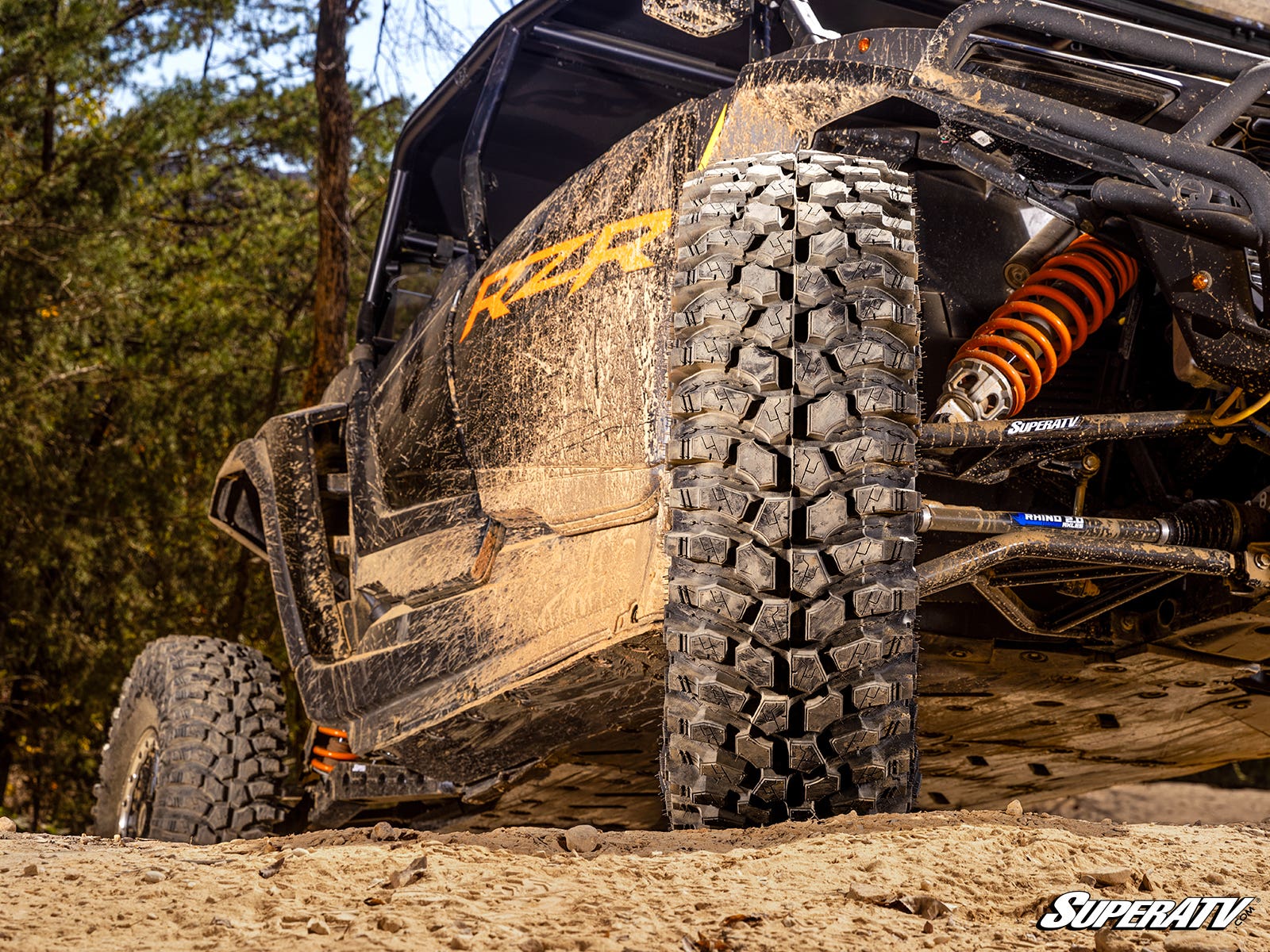 SuperATV Cliffhanger 35x10-15 UTV/ATV Durable Directional Rock Tires