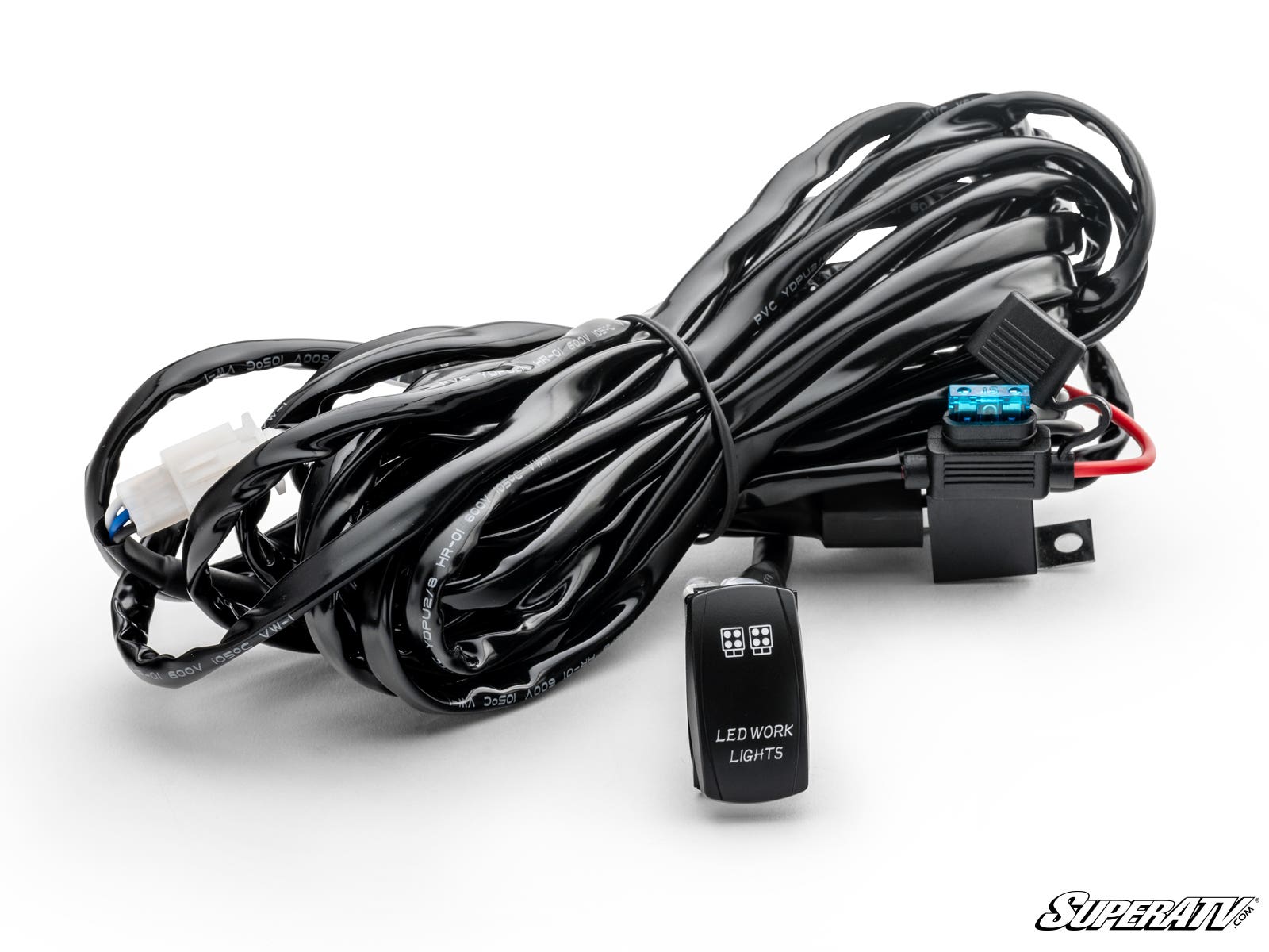 SuperATV LED Wiring Harness With Backlit Rocker Switch