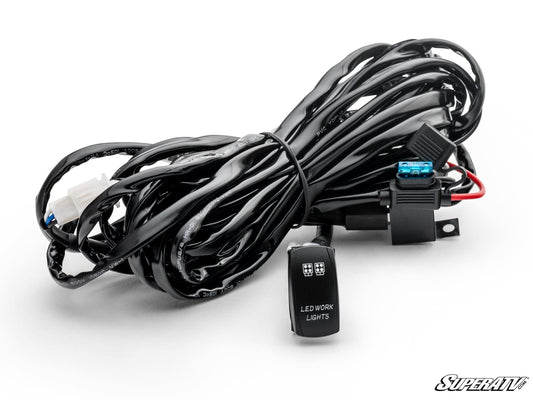 SuperATV LED Wiring Harness With Backlit Rocker Switch