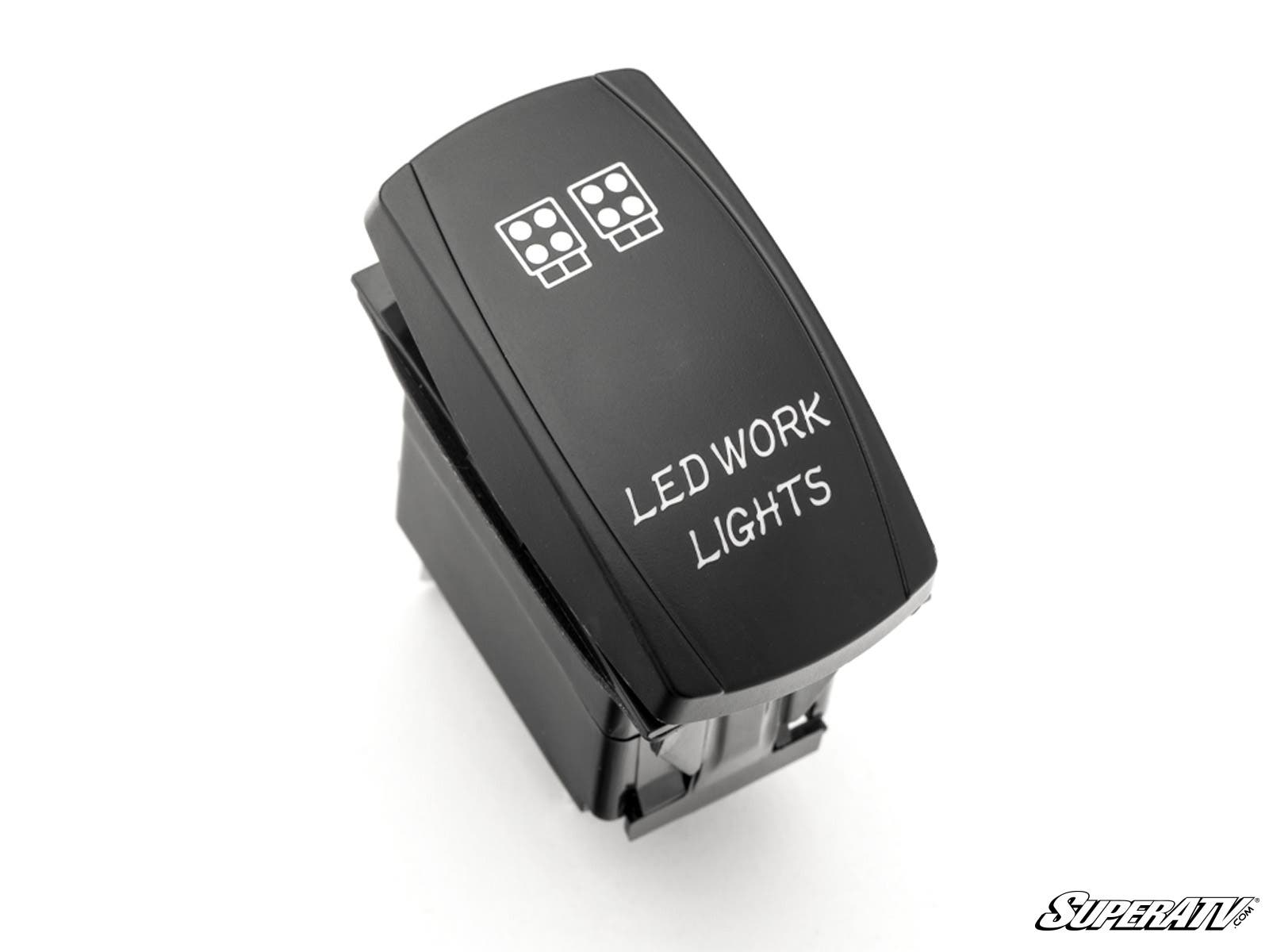 SuperATV LED Wiring Harness With Backlit Rocker Switch