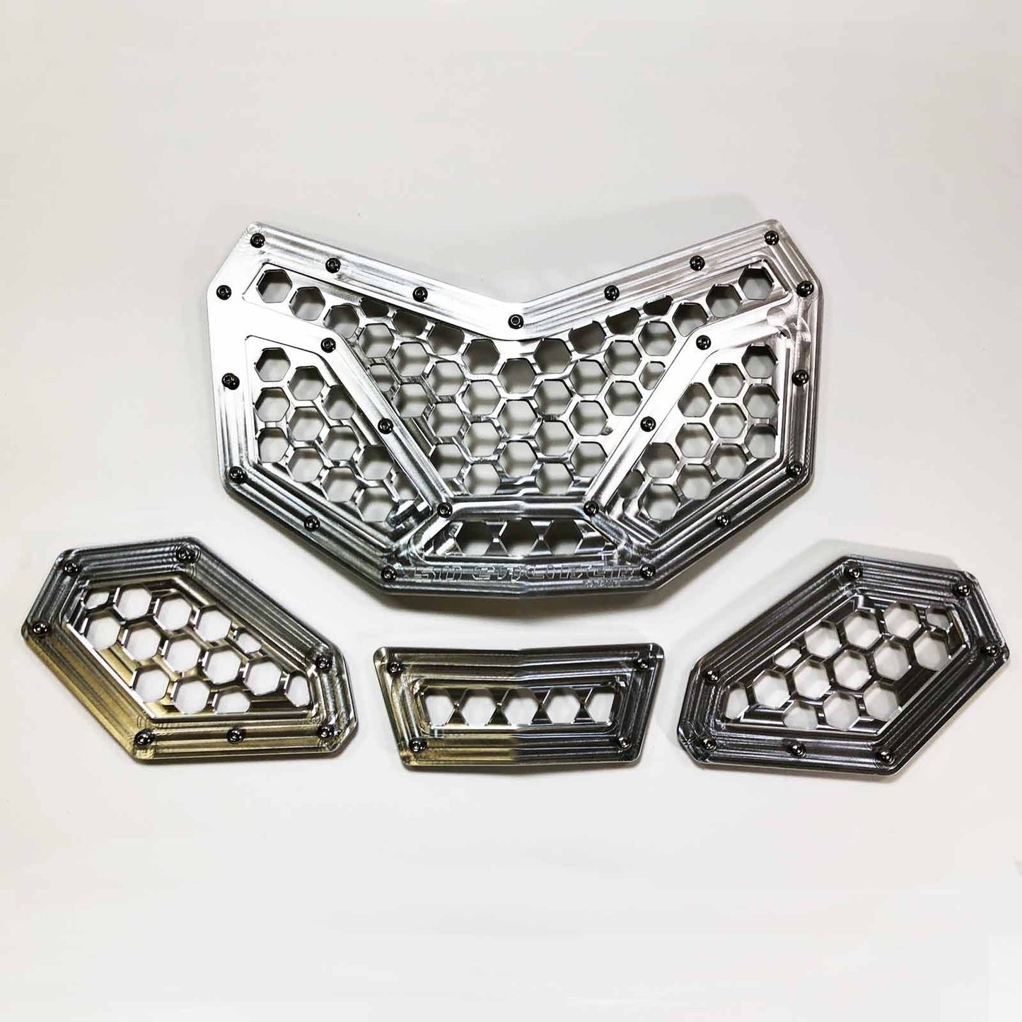 Custom CNC Billet Aluminum Grille for Can‑Am X3