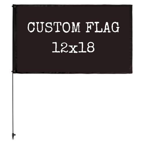 Custom Flag 12"x18" (USA Made)