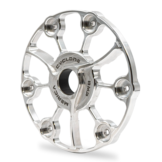 Bikeman Performance Cyclone Clutch Cover Billet Aluminum for Polaris Pro R