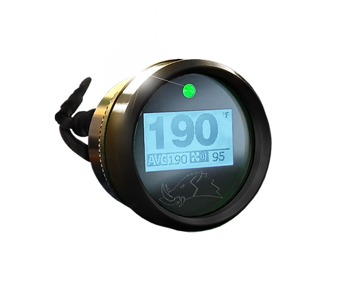 Razorback 3.2 Dimmable Belt Temp Gauge Black Out