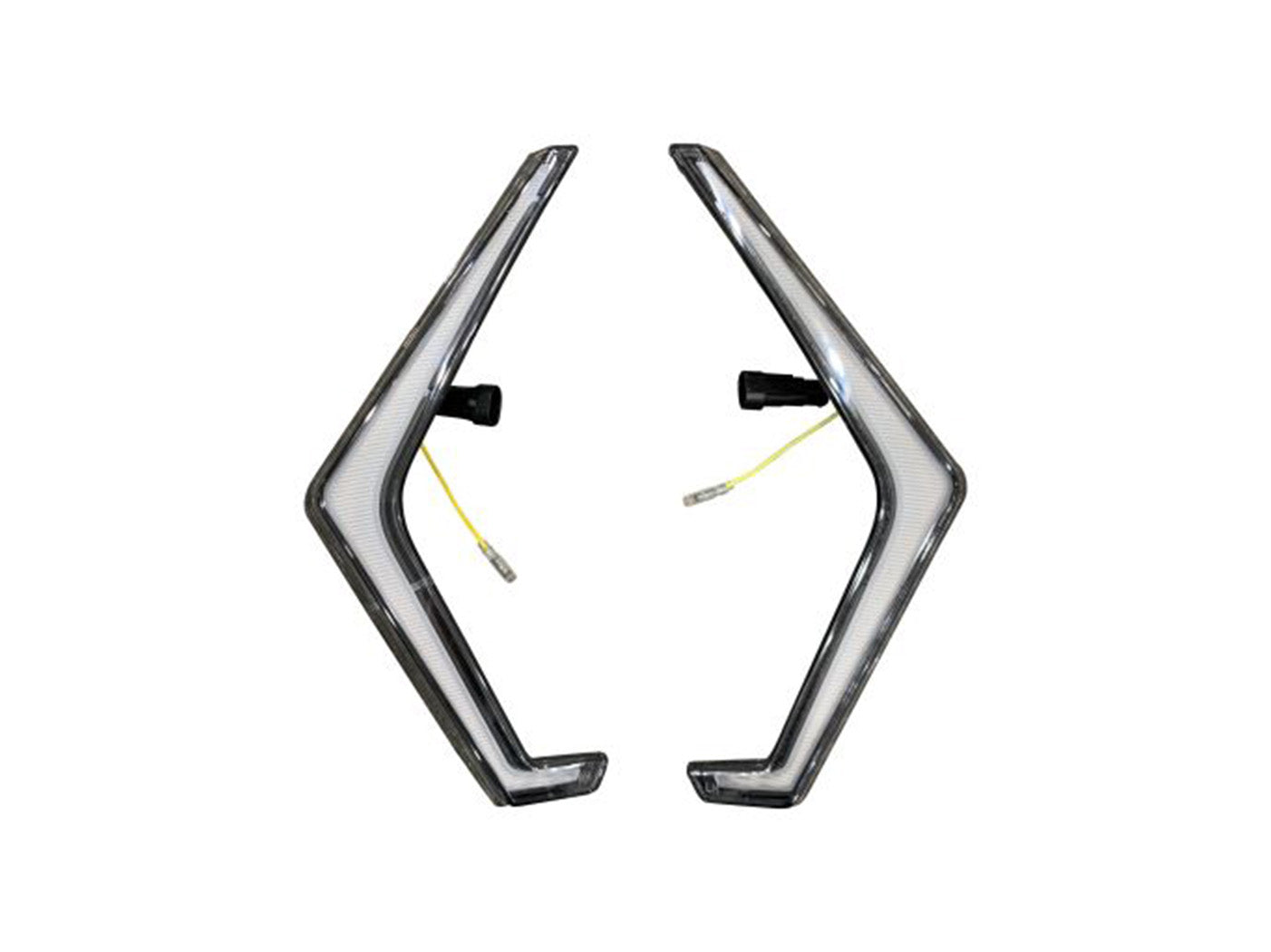 Polaris RZR Turbo S Replacement Accent Fang Lights Street Legal Kit 2018-2022