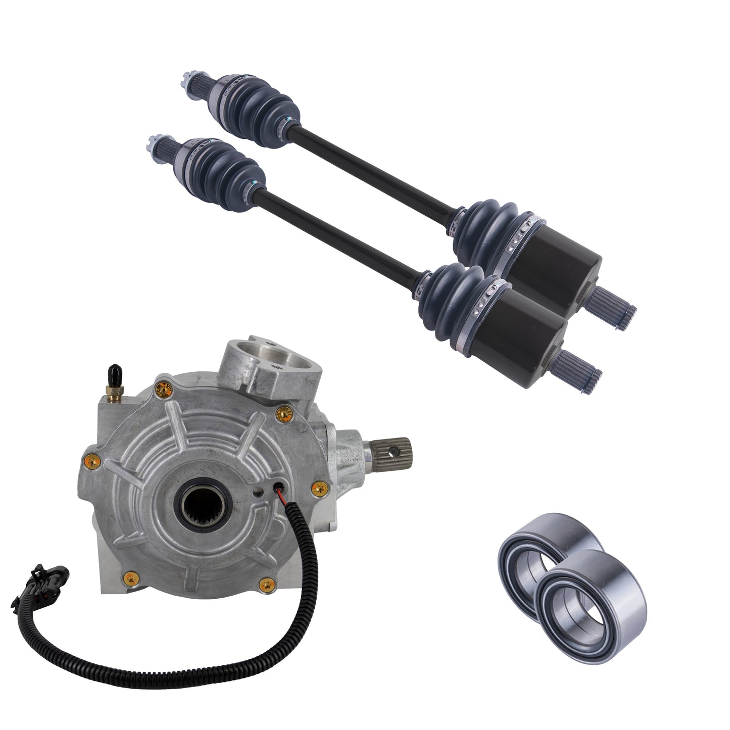 4XPRO Polaris Scrambler 850/1000 Front Differential Axle Bundle