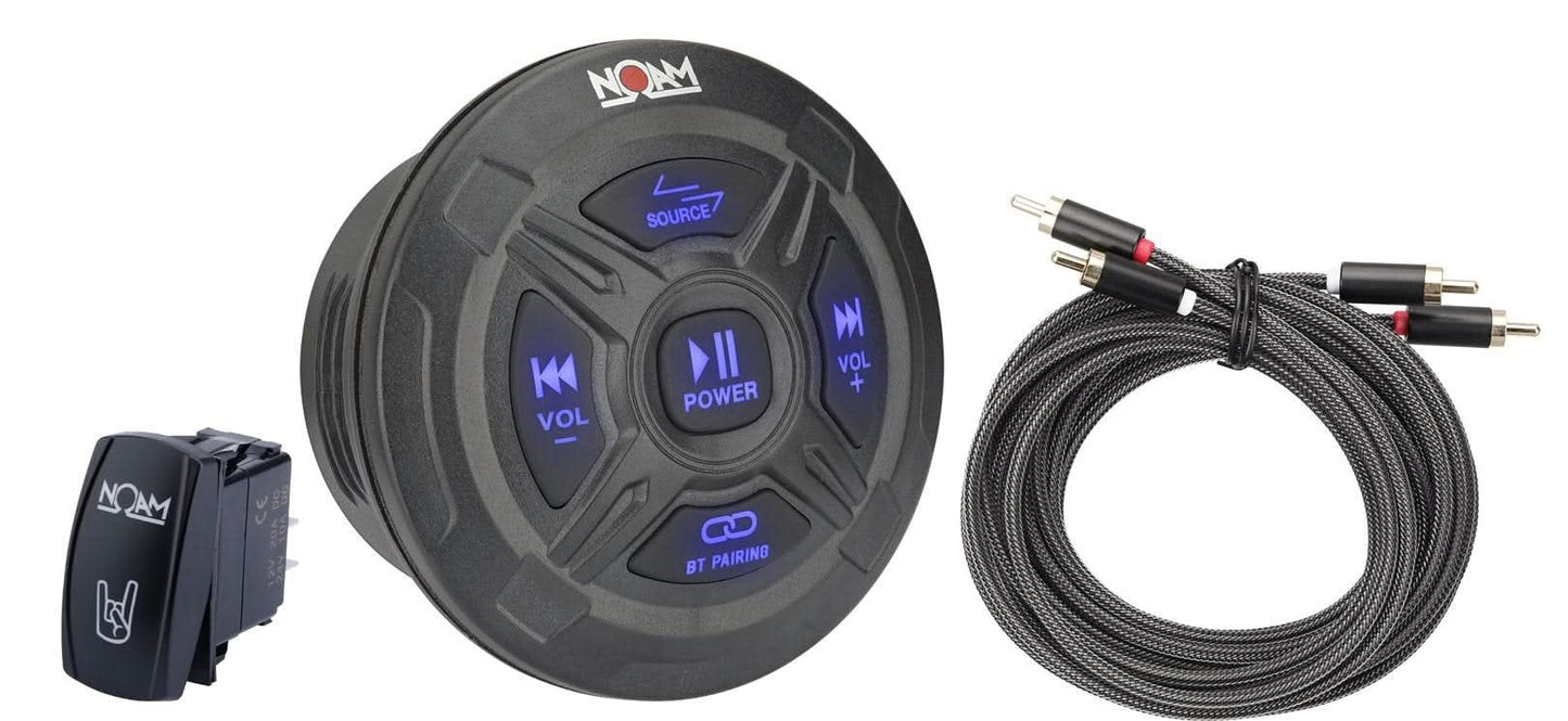 Noam NBTR Marine Bluetooth Controller IPX6 Waterproof Dash-Mount