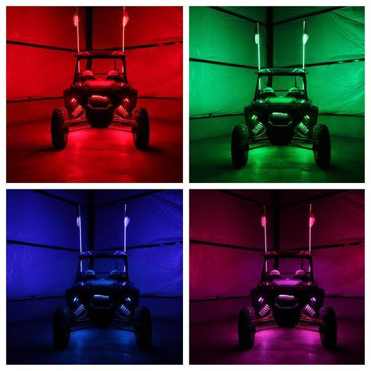 6' LED Whip Xtreme Single Whip
