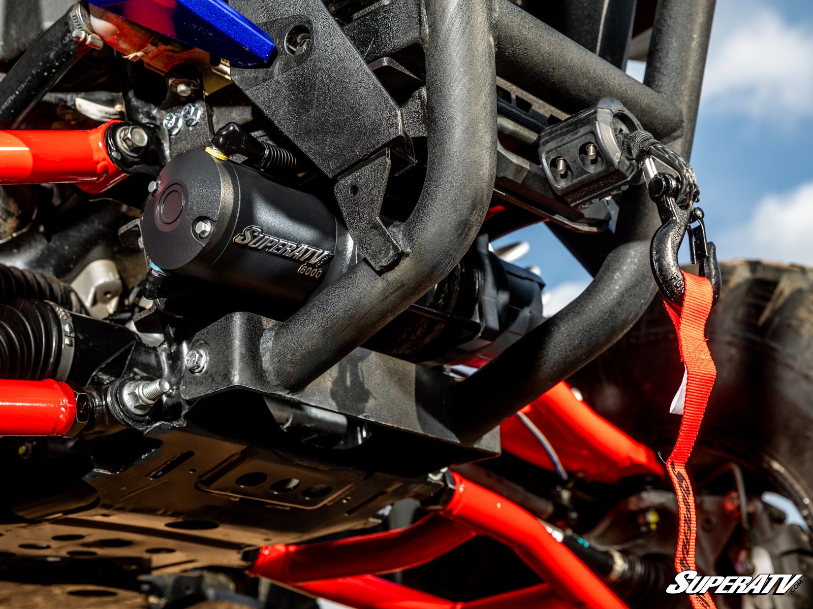 SuperATV Honda Talon 1000 Ready-Fit Black Ops Winch