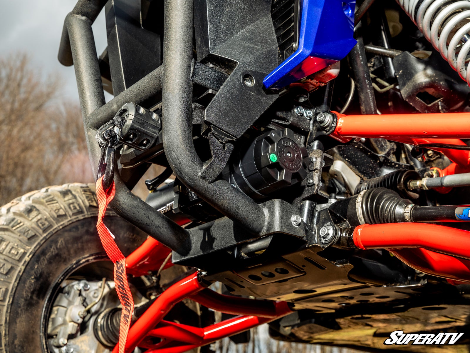 SuperATV Honda Talon 1000 Ready-Fit Black Ops Winch