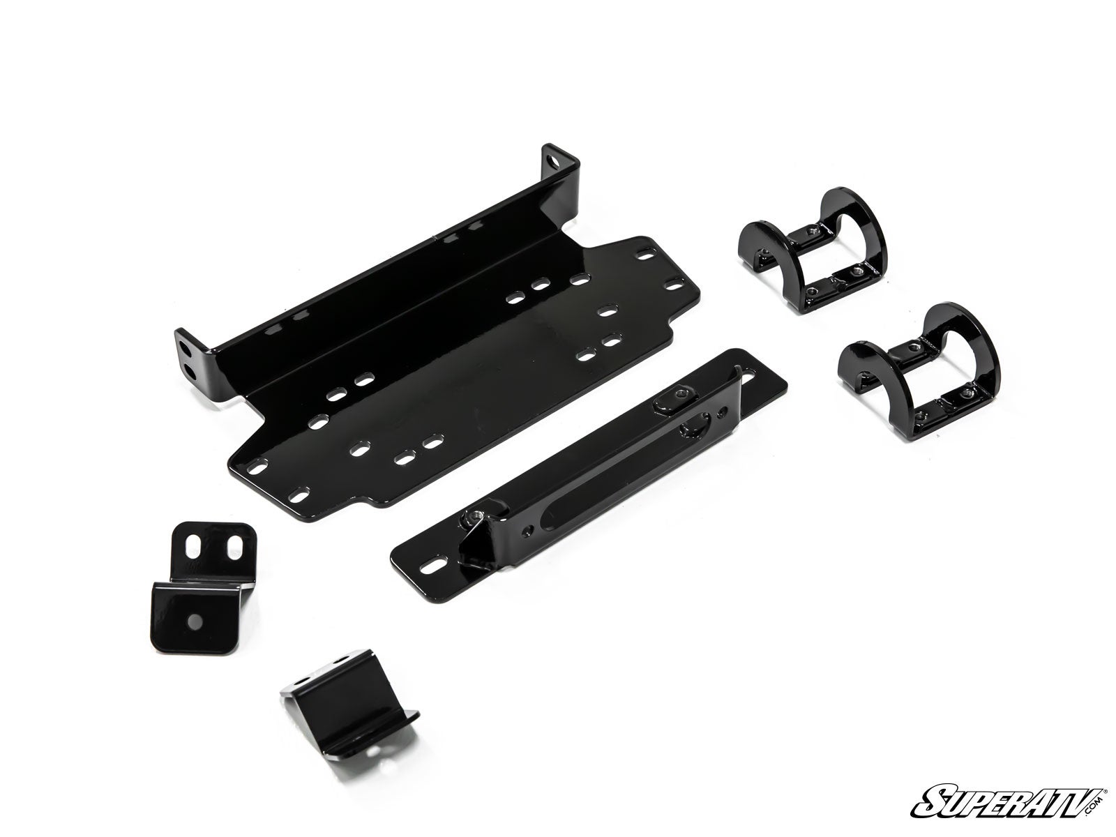 SuperATV Honda Talon 1000 Winch Mounting Plate Heavy‑Duty Steel