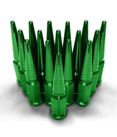 12x1.25mm Extended Spike Lug Nuts - 60 Degree Taper Seat