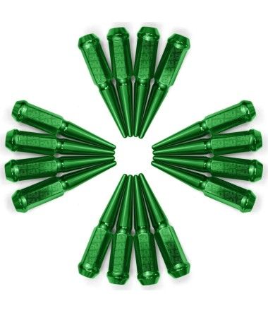 12x1.25mm Extended Spike Lug Nuts - 60 Degree Taper Seat
