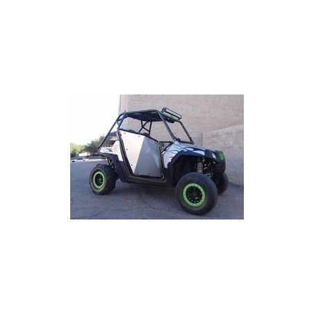50 Caliber Raw Aluminum RZR Doors Fit 570 800 900