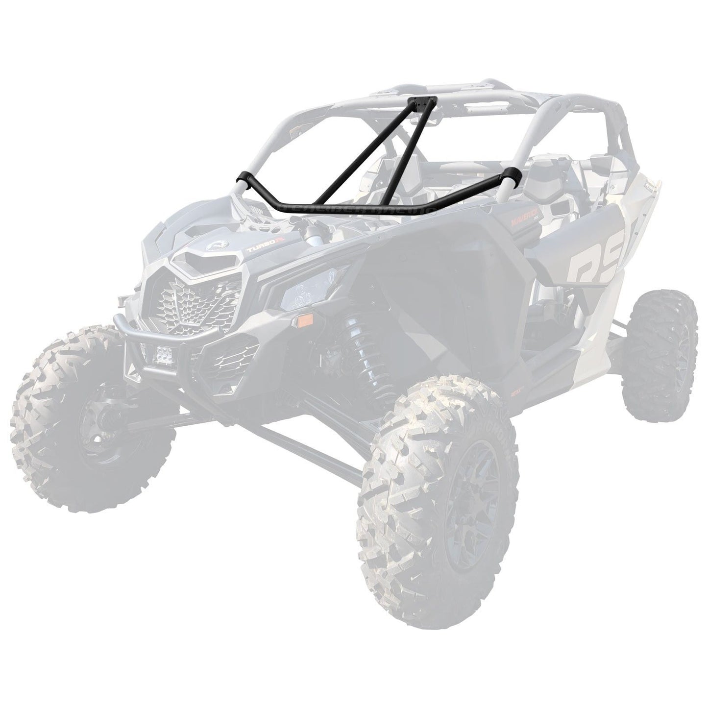 Bolt-on Dash Intrusion V- Bar for Can-am X3