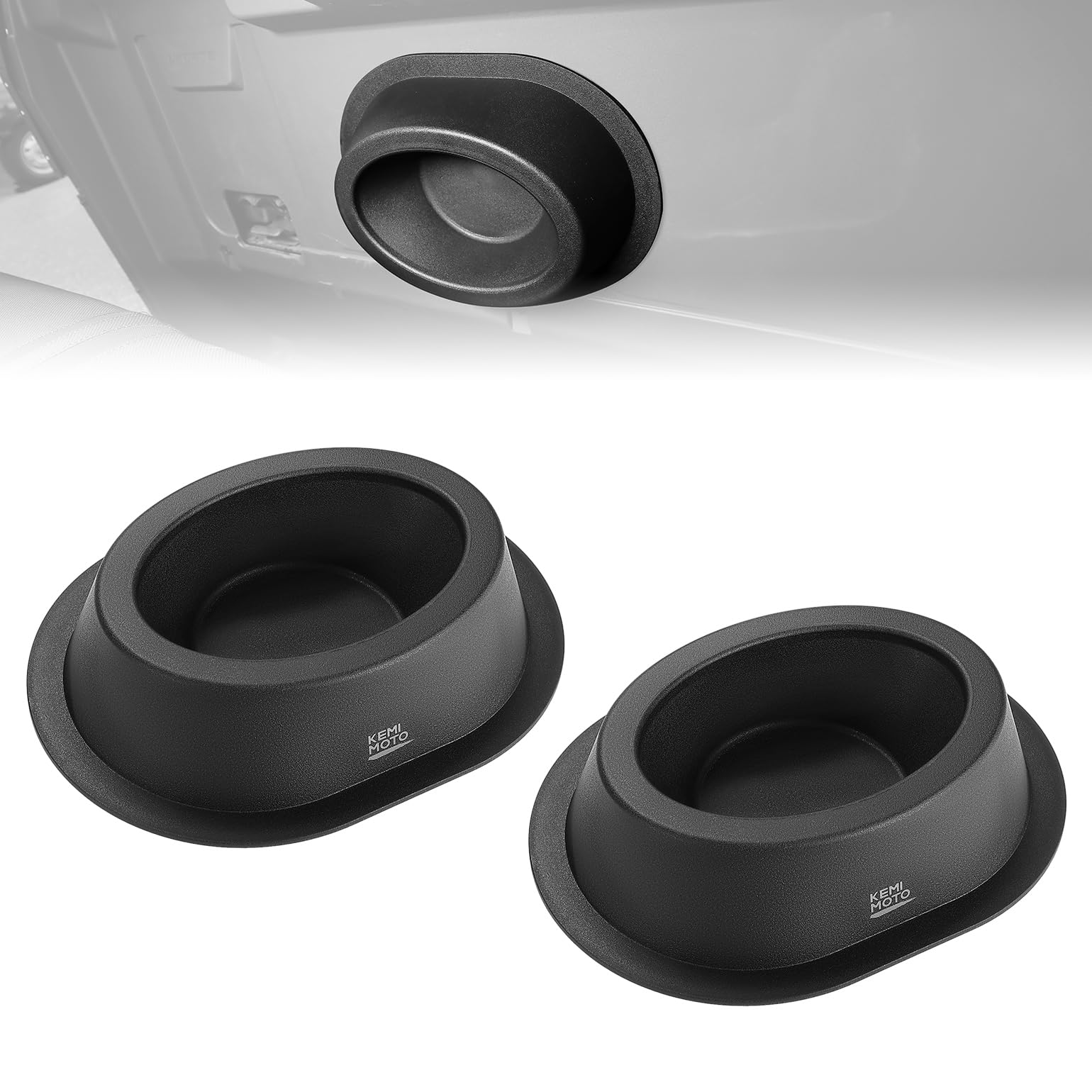 Kemimoto Universal UTV 6.5" Speaker Pods 2pcs