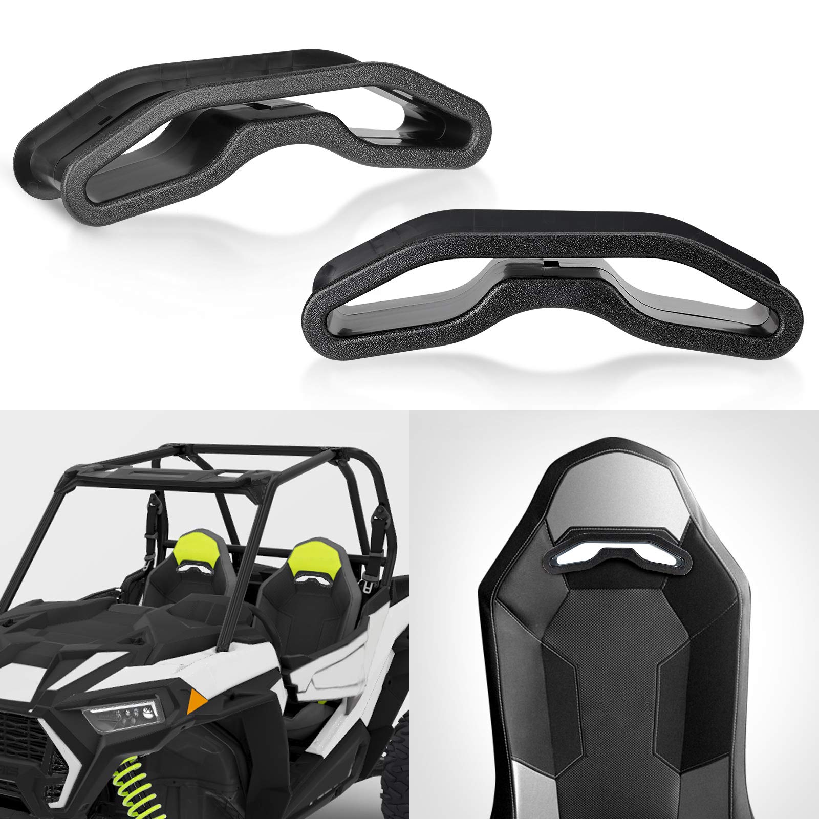 Kemimoto Pass-through Bezel for Polaris RZR XP 1000 2 Pack