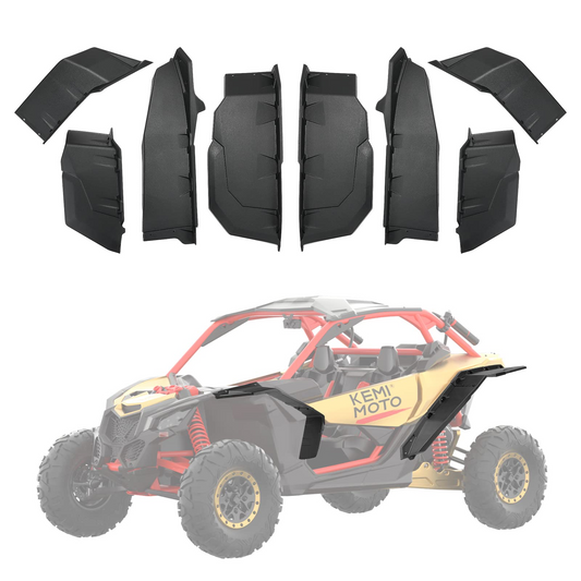 Kemimoto Upgraded Extended Fender Flares for Can‑Am Maverick X3/X3 Max
