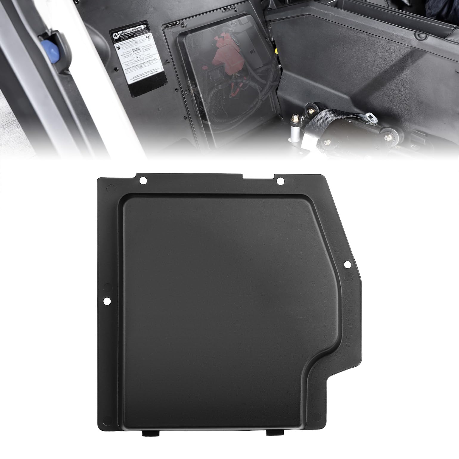 Battery Cover Plate for Can‑Am Maverick X3 / X3 MAX
