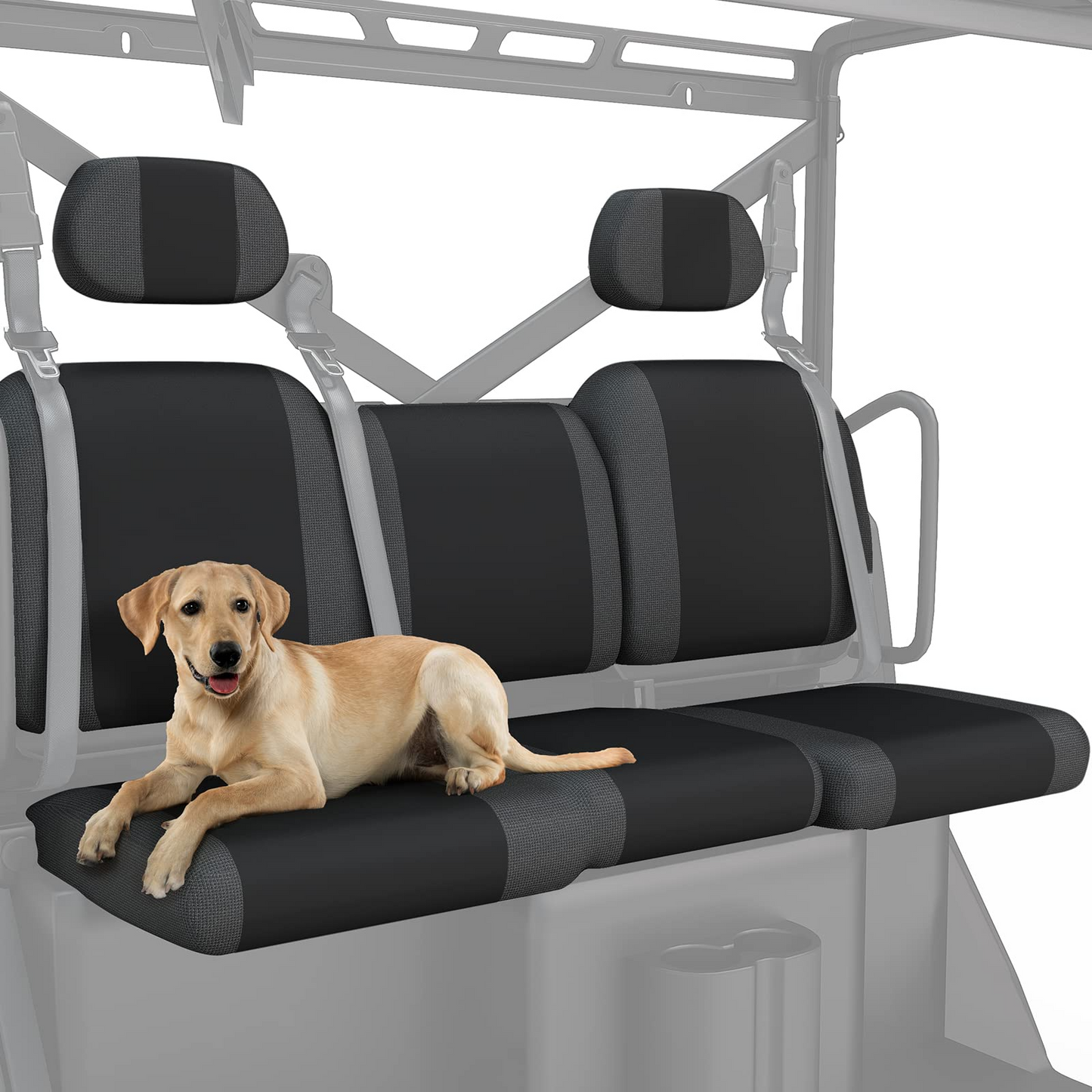Kemimoto Bench Seat Covers for Polaris Ranger XP 1000/CREW Water‑Resistant
