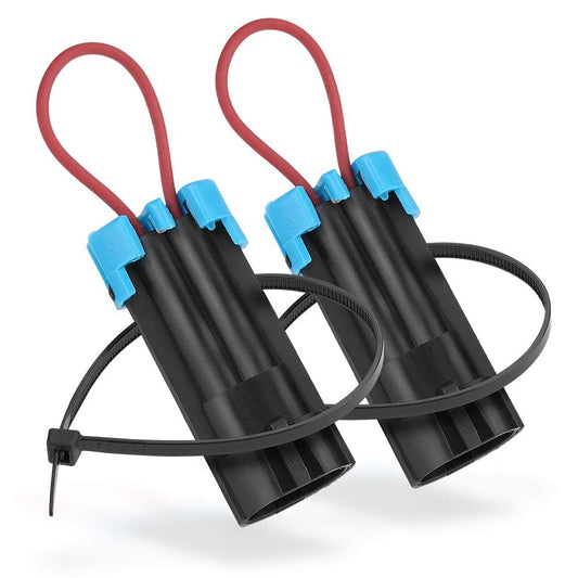 Kemimoto UTV Seat Belt Bypass 2 PCS PVC