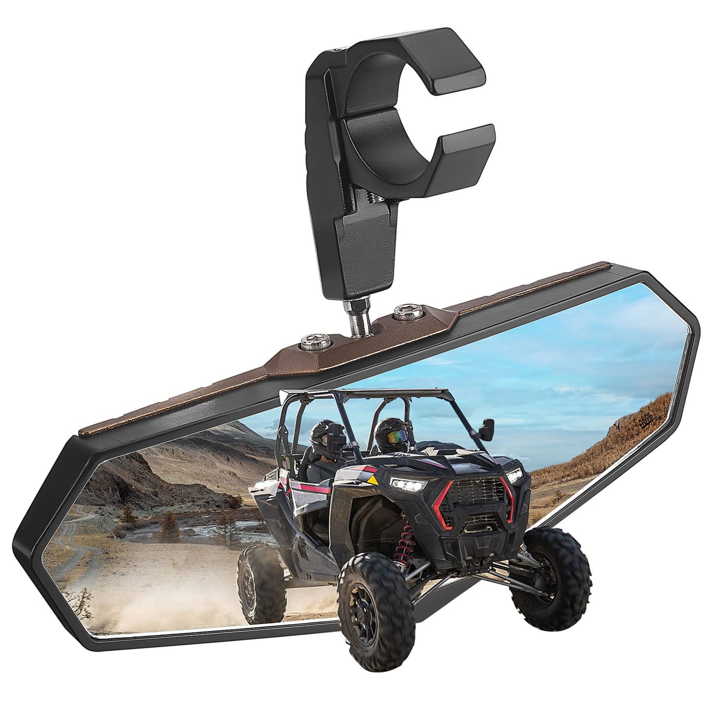 UTV Rear View Mirror for 1.6"-2" Roll Bar Cages