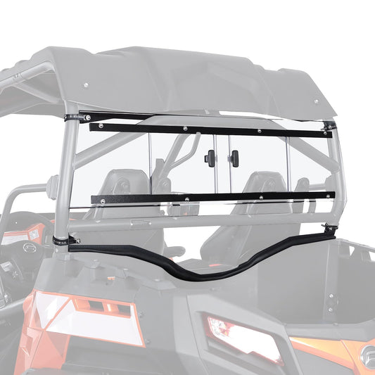 Kemimoto 2-IN-1 Rear Windshield for CFMOTO ZForce 500/800/1000