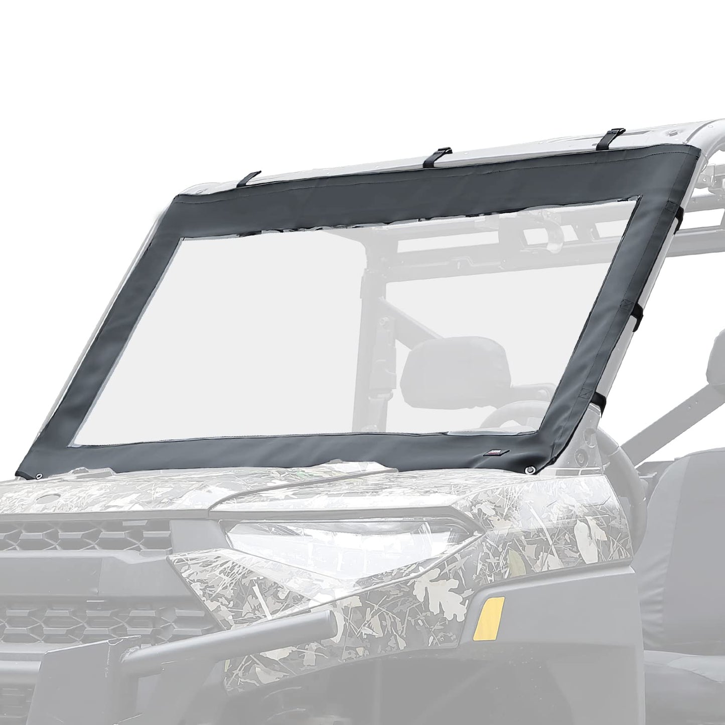 Soft Front Windshield, PVC Waterproof Panel for Ranger XP 1000 / Crew 2017-2024