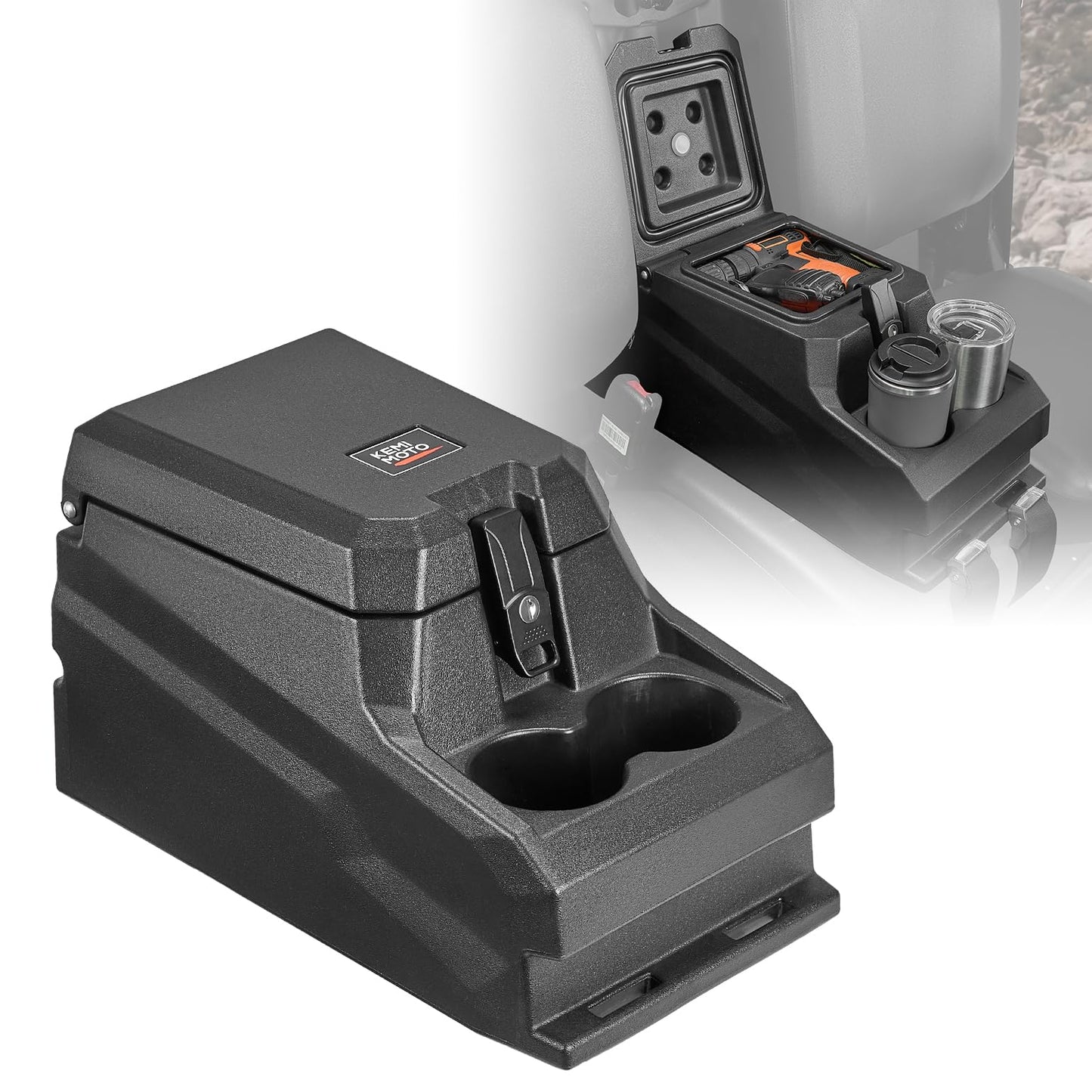 Bench Seat Console Armrest Box for Can‑Am Defender HD10|9|8|7|5