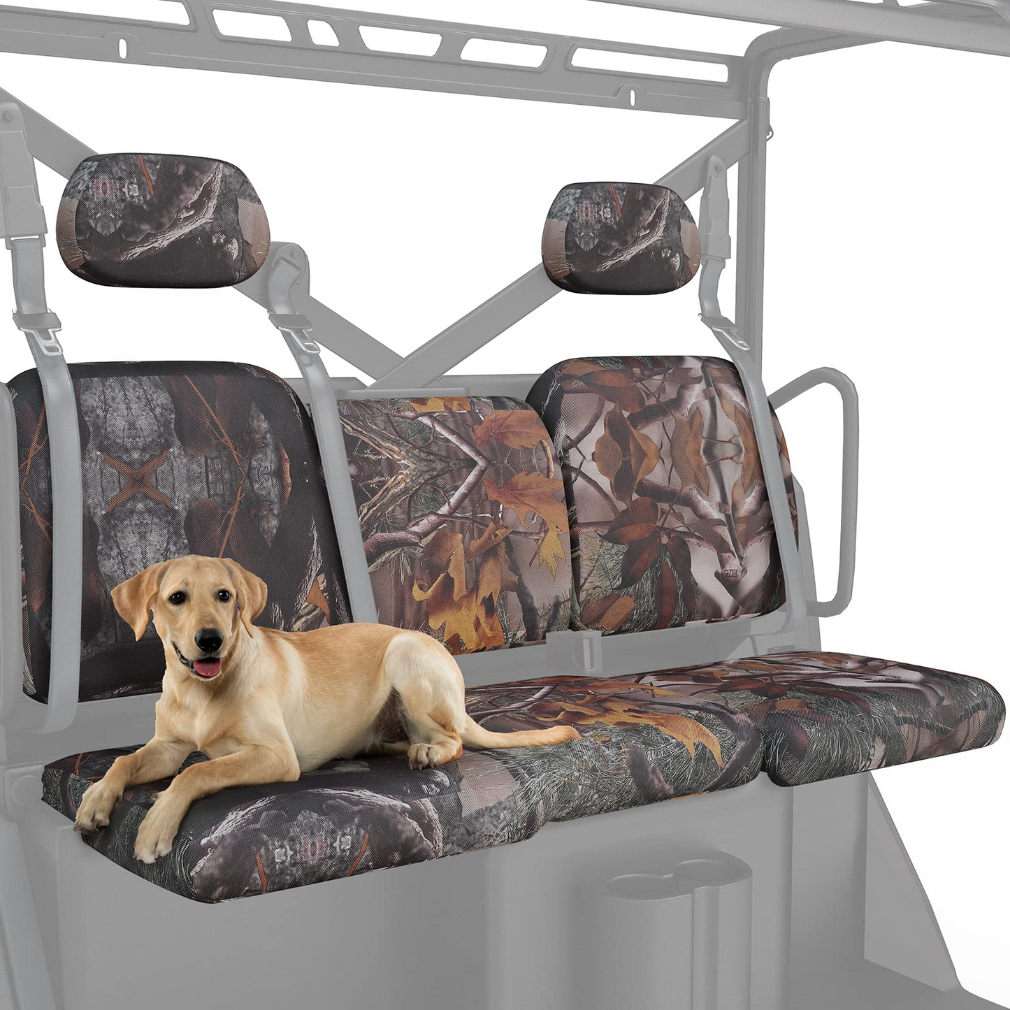 Kemimoto Camo Seat Covers for Polaris Ranger XP 1000 Crew