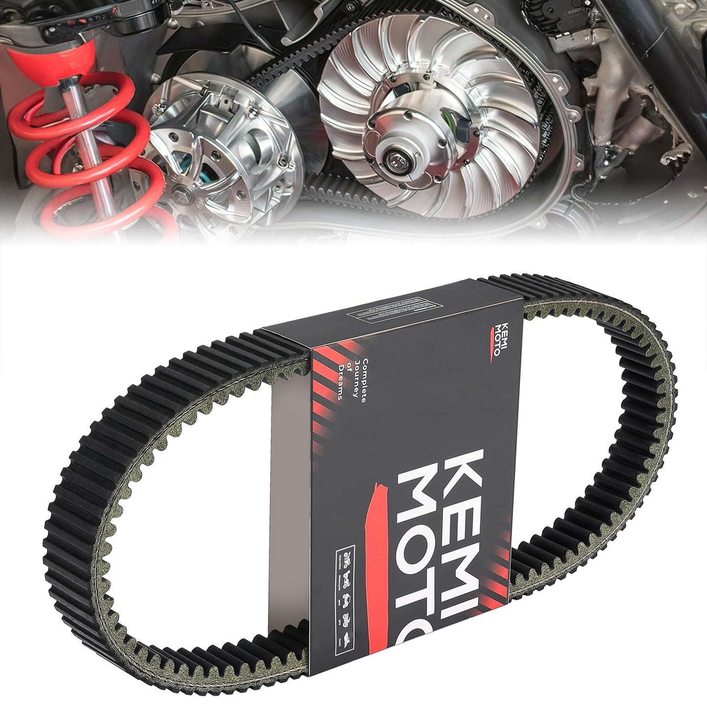 Kemimoto CVT Drive Belt 5-Layer for Polaris Ranger 1000 XP