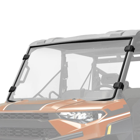 Kemimoto Front Windshield Hard Coated PC for Ranger XP 1000/Crew