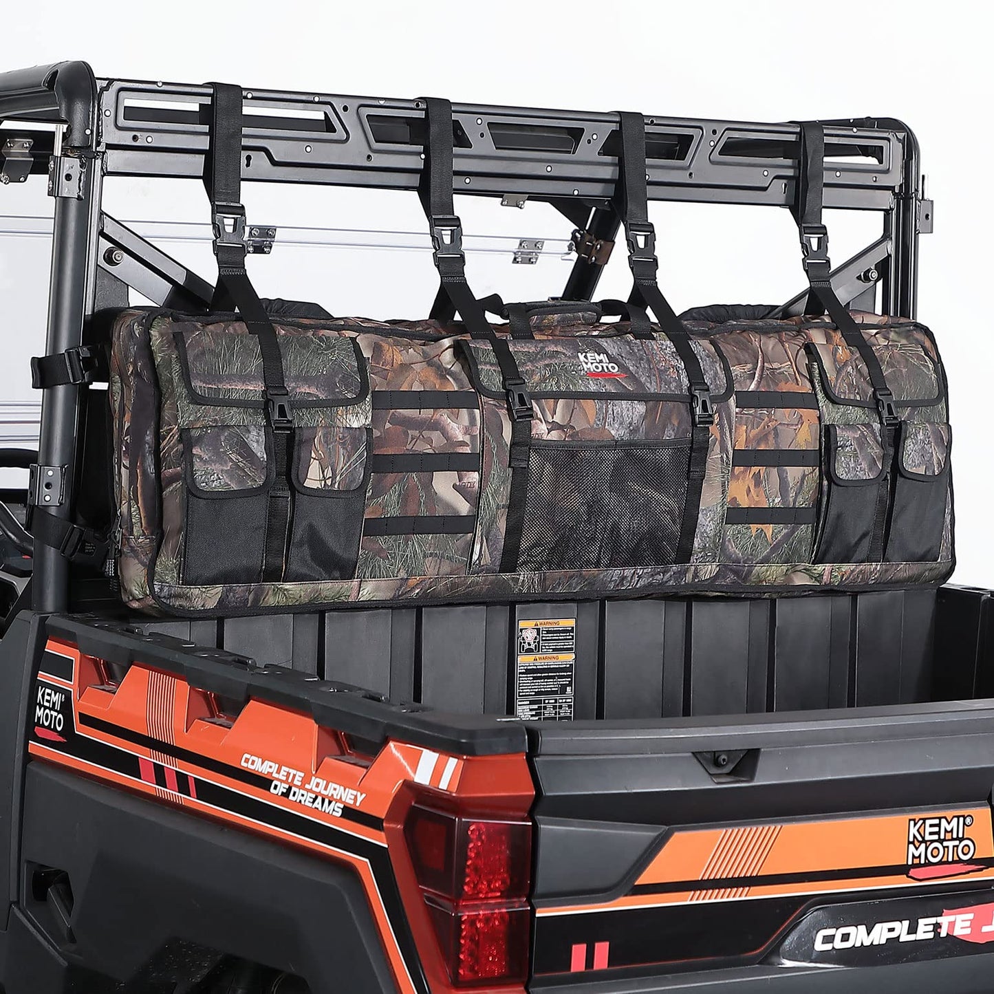 Kemimoto UTV Double Gun Holder Tool Rack
