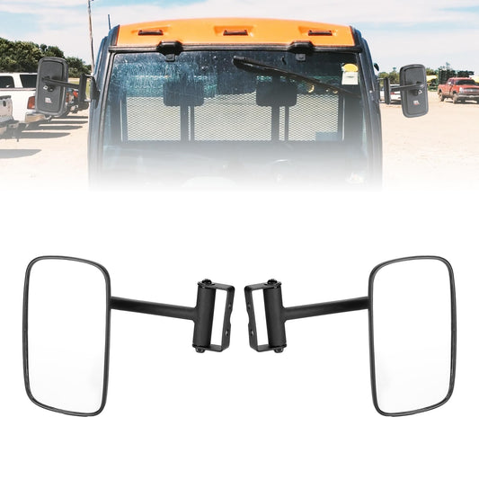 Kemimoto Convex Side Mirrors Black for Kubota RTV 400/500