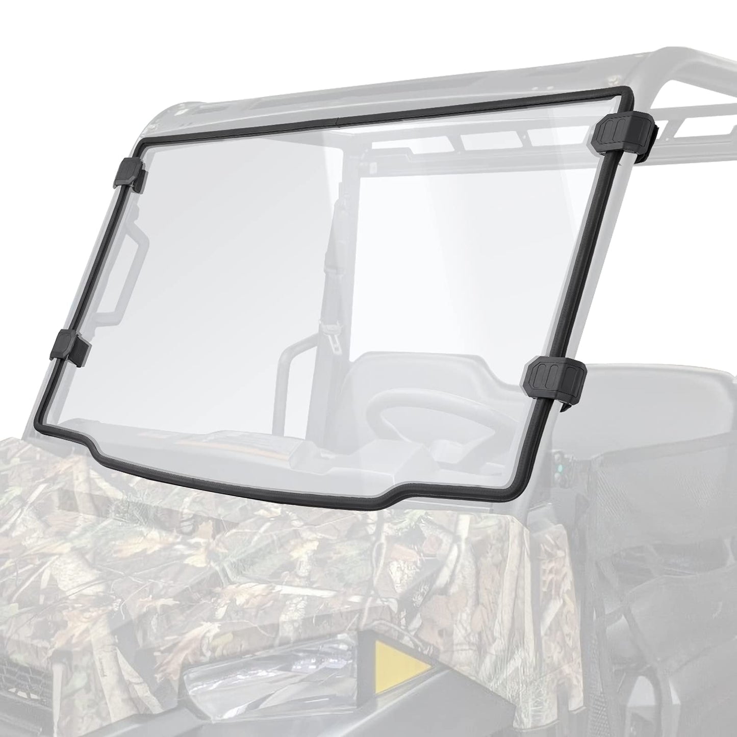 Kemimoto Front Full Windshield for Polaris Ranger Midsize 500 570