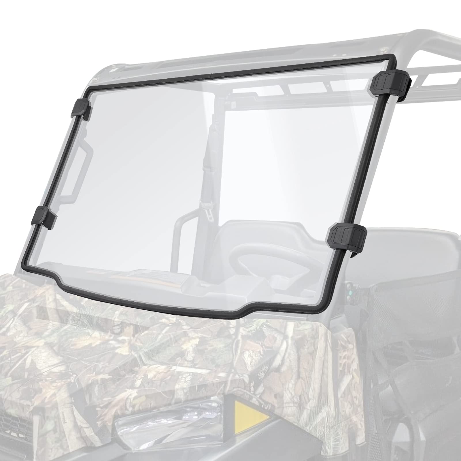 Kemimoto Front Full Windshield for Polaris Ranger Midsize 500 570
