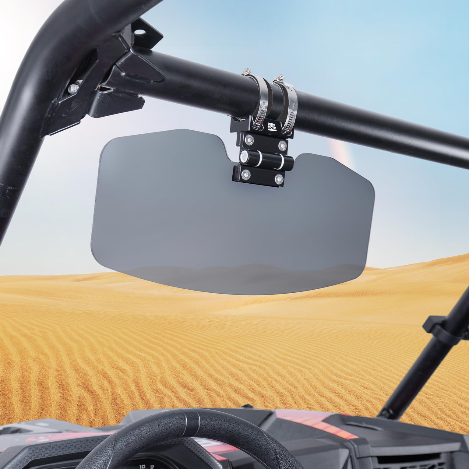 Kemimoto UTV Sun Visor 240° Rotatable