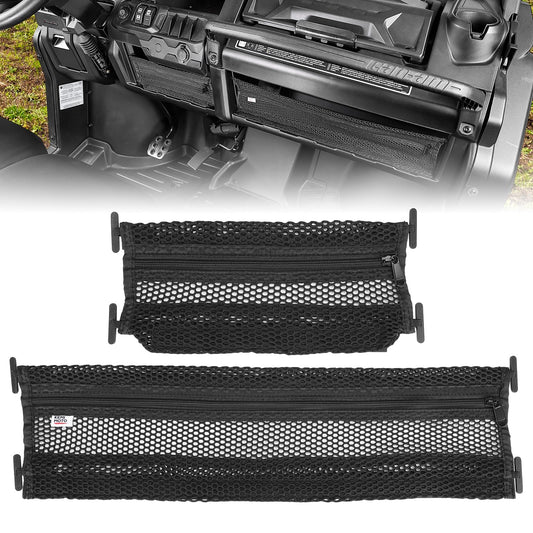 2PCS Dash Storage Nets for Can-Am Defender / MAX