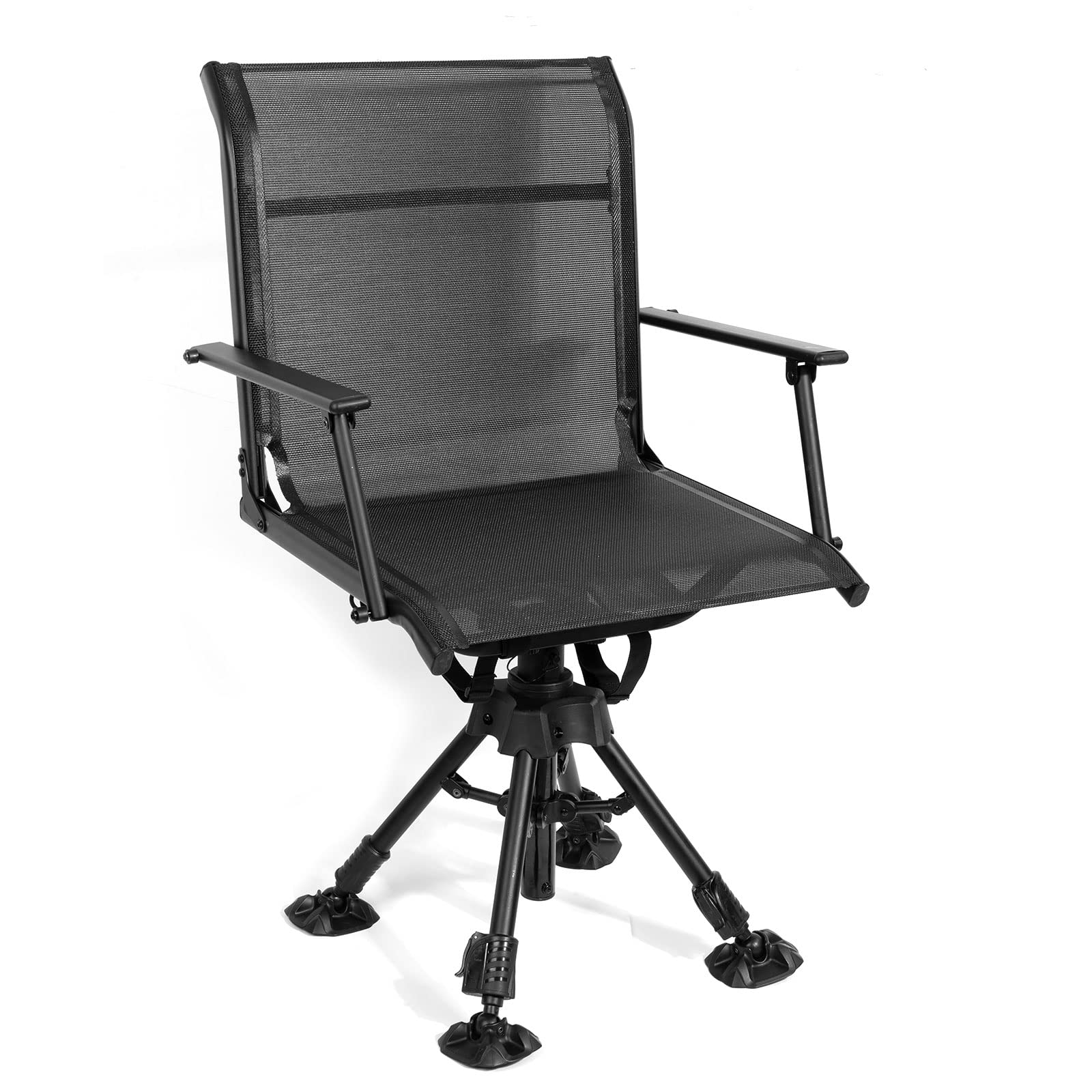 360 Degree Silent Swivel Blind Hunting Chair