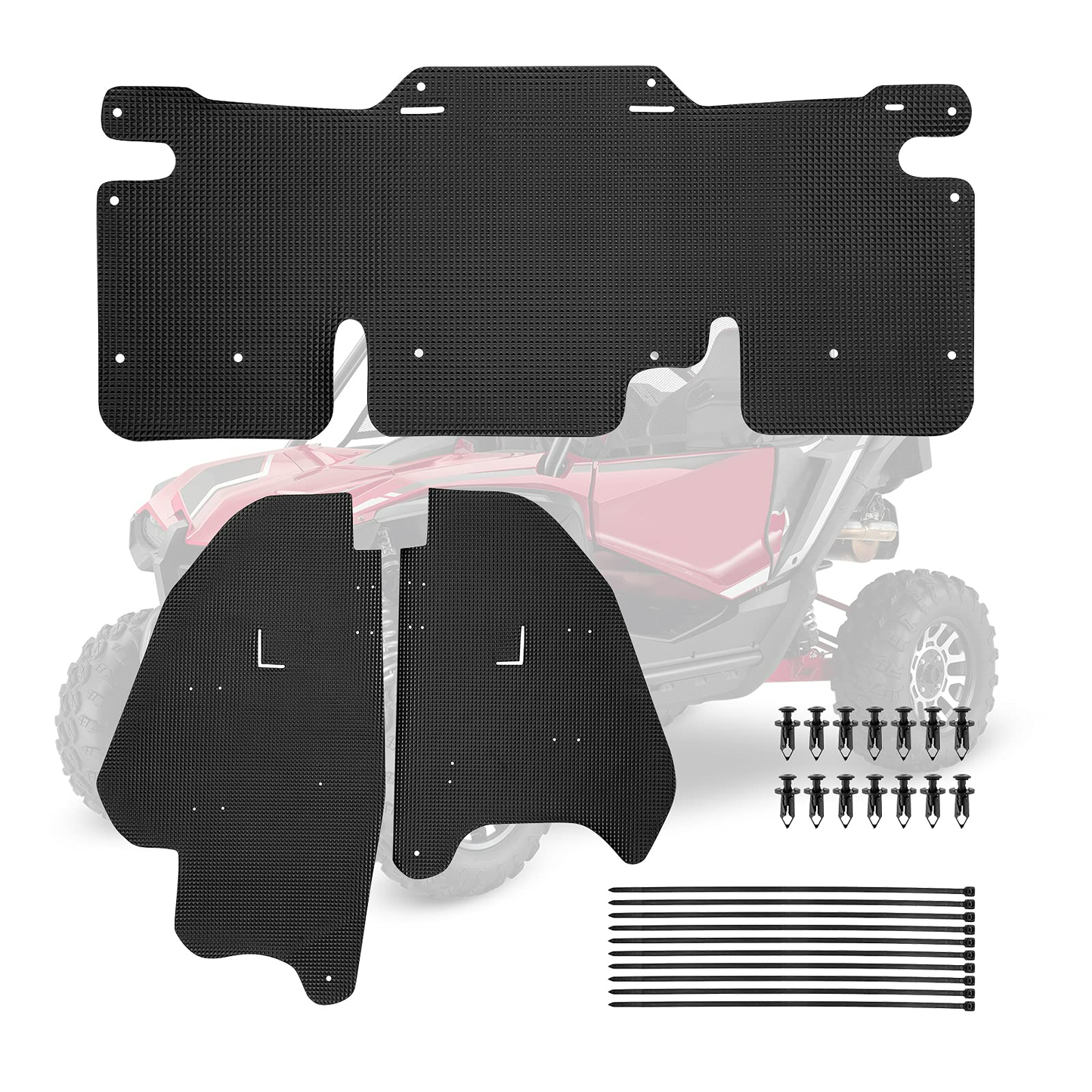 Kemimoto Mud Guard for Honda Talon 1000R/1000X 3 pcs