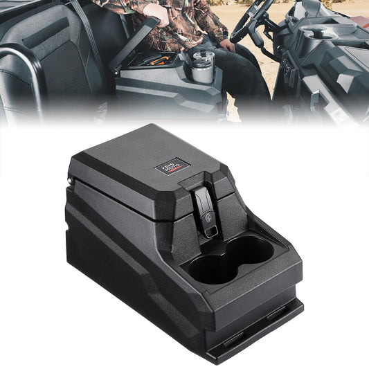 Kemimoto Waterproof UTV Bench Seat Center Console Box