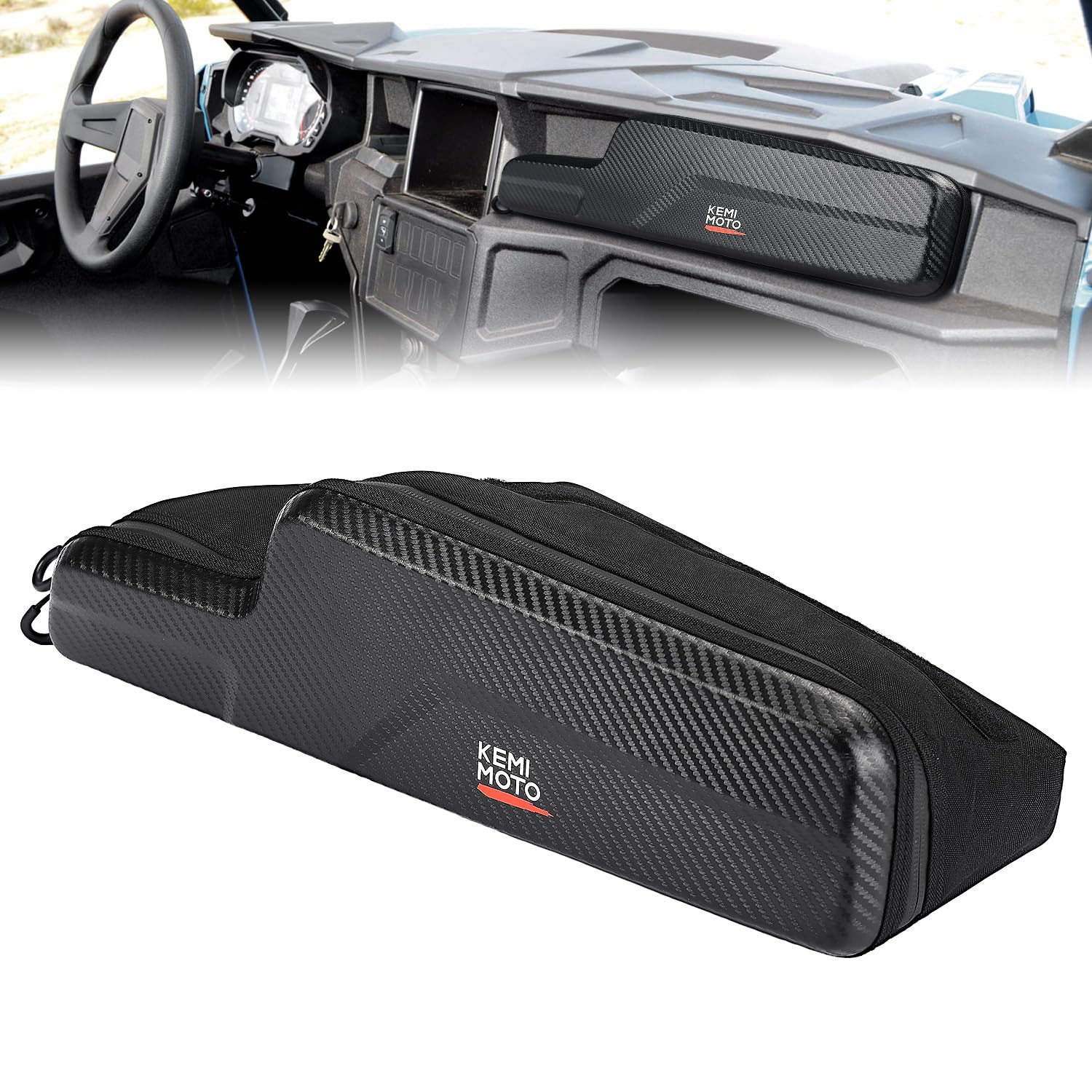 Kemimoto Dashboard Storage Bag for Polaris General 1000/4 1000