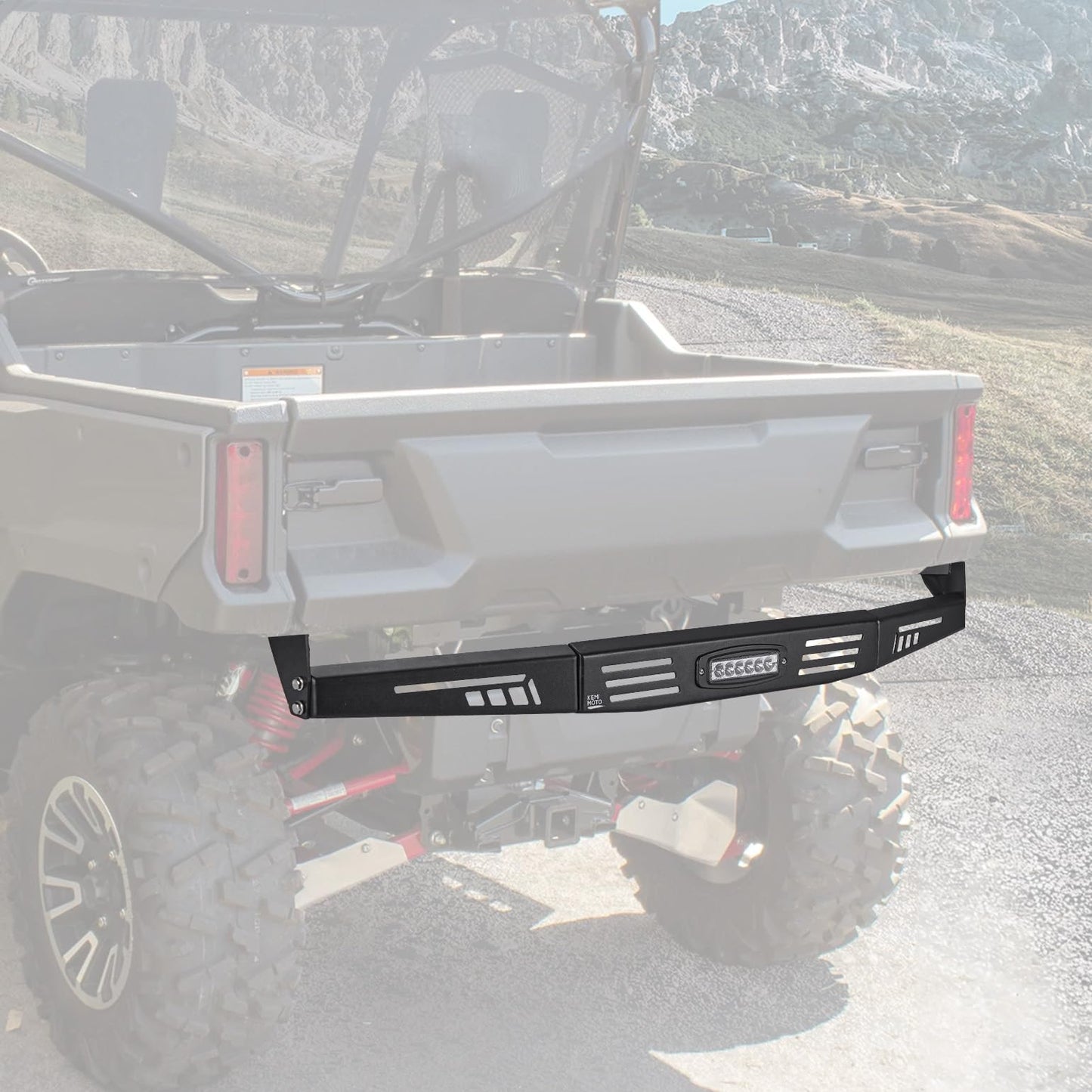 Kemimoto Rear Bumper for Pioneer 1000 1000-6
