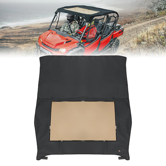 Kemimoto UTV Canvas Roof Water-Resistant Sunshade for Pioneer 1000-6