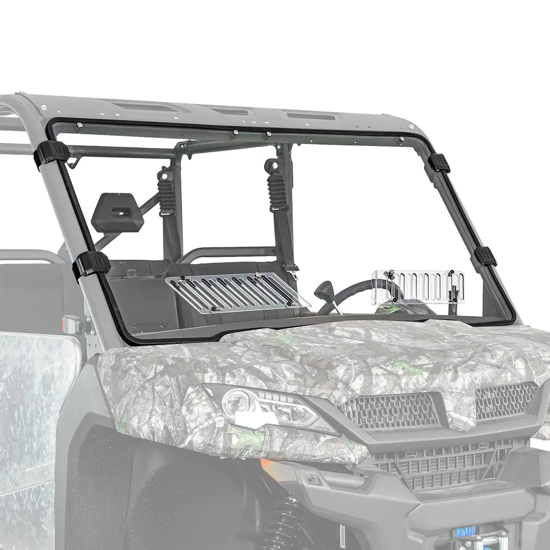 Kemimoto Sliding Vented Rear & Front Windshield for CFMOTO UFORCE 1000